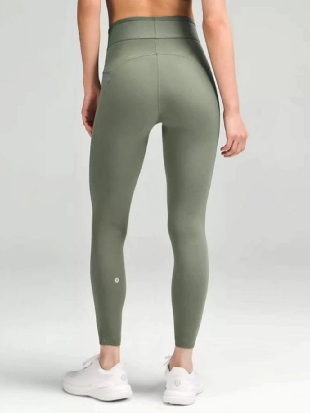 lululemon Ribbed Contoured High-Rise Tight 28" Green